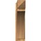 Ekena Millwork Thorton Rough Sawn Arts and Crafts Outlooker, Western Red Cedar, 8"W x 32"D x 32"H OUT08X32X32THR03RWR - alternate 2
